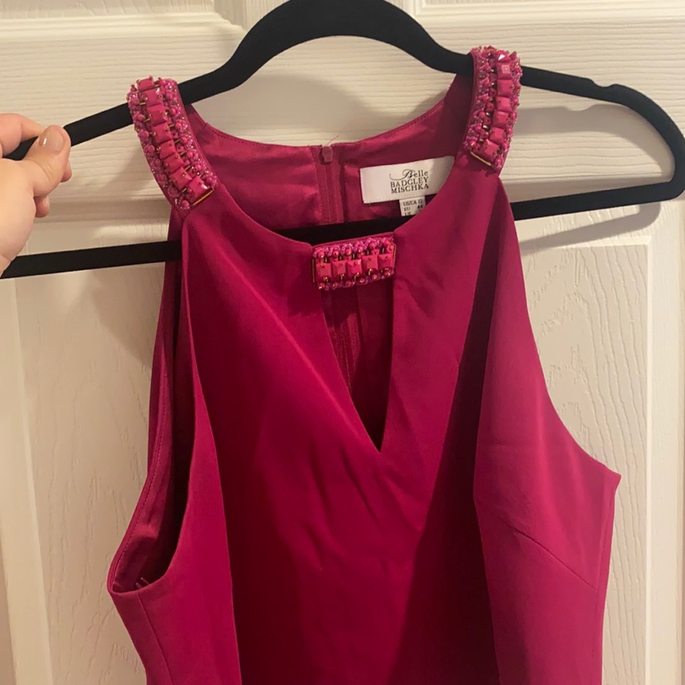 2 piece badgley mischka dress